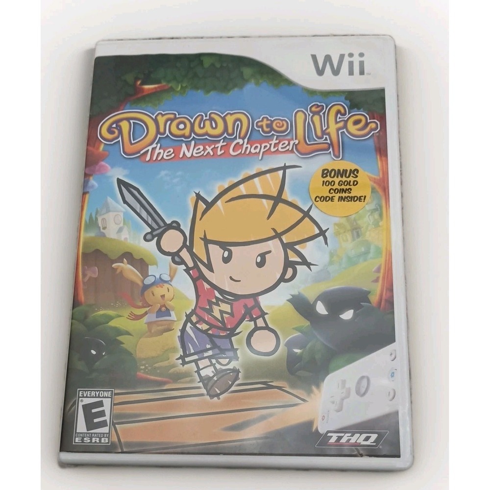 Drawn to Life The Next Chapter Nintendo Wii CIB Complete With Manual 2009 THQ